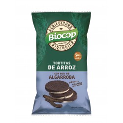 RICE CAKES WITH CAROB COVER BIOCOP 100 G