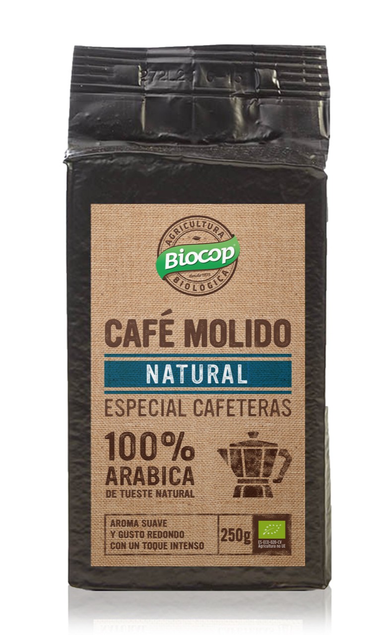 Café molido natural - Carrefour - 250 g