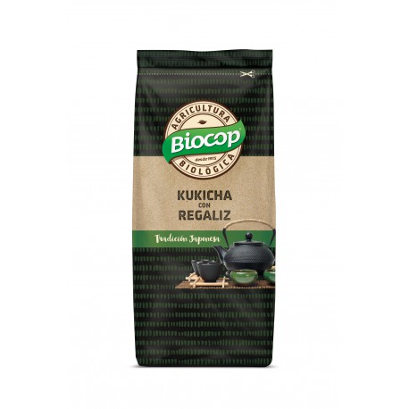 Te verde tostado kukicha 3 años Biocop 75 g